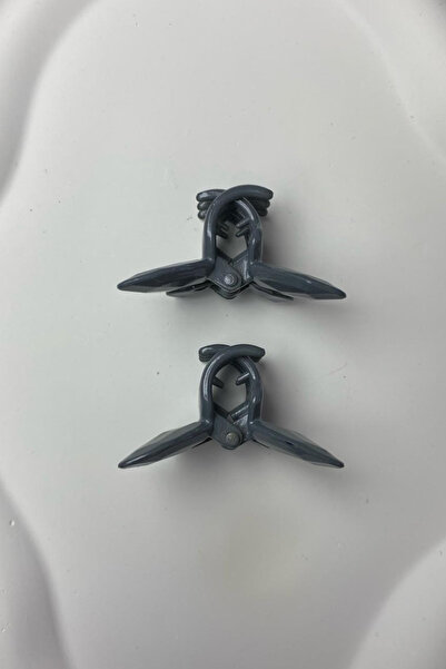 Jaida Moda Women's Matte Gray Butterfly Latch Buckle