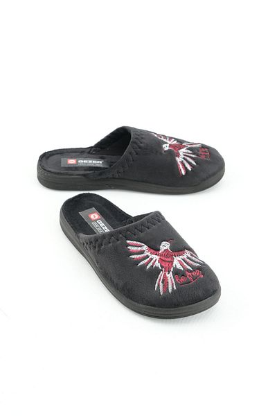 GEZER Winter Women's Embroidered Home Slippers