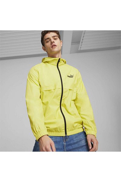 Puma Ανδρικό αντιανεμικό ESS Solid Windbreaker YELLOW