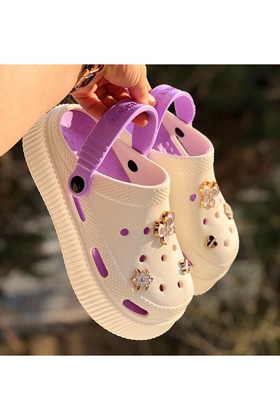 Pandalina дамски сандали Нехлъзгаща се подметка с висока подметка Sea pool Sabo Doctor Nurse Hospital Sandals