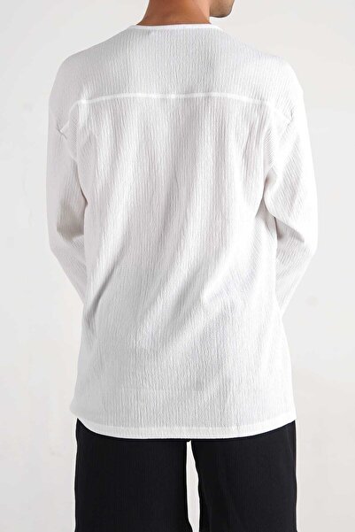 modasende Μπλουζάκι με κολάρο Fakir Oversize