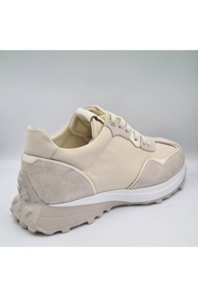Libero L4821 Antique Suede - Bone Genuine Leather Men's Daily Casual Leather Sports Shoes