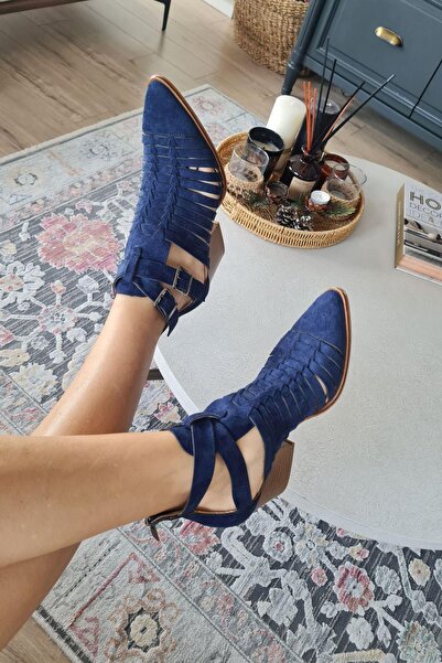 TOPUKLA 019 1007 Topukla Kadın Süet Yazlık Bot