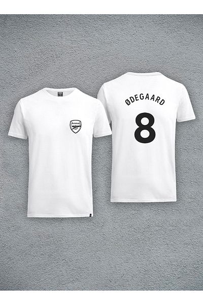 Darkia تي شيرت مطبوع بتصميم مخصص للجنسين من Martin Ødegaard Jersey