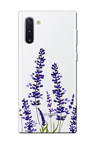 frondcase حافظة هاتف سامسونج نوت 10 لافندر شفافة