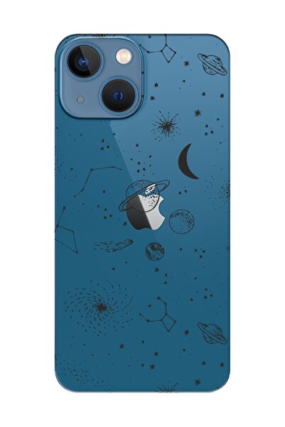 frondcase حافظة هاتف شفافة لهاتف آيفون 13 ميني بلانيت