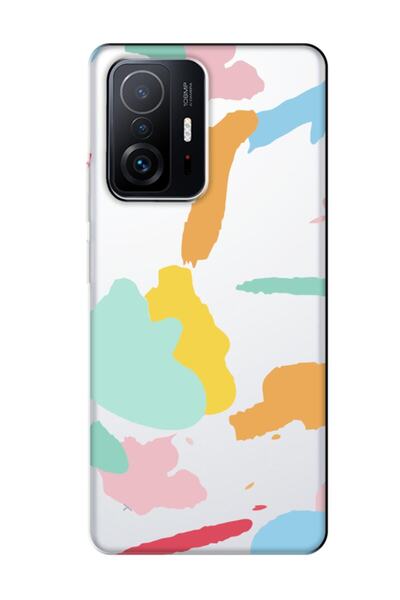 frondcase حافظة هاتف شفافة لهاتف Xiaomi Mi 11T بألوان فنية