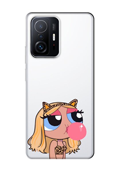 frondcase حافظة هاتف شفافة لهاتف Xiaomi Mi 11t Pro Powerpuff Girls