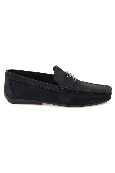 Desa Мъжки кожени мокасини Chevi Black
