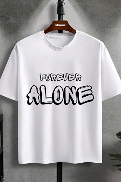 Khione Unisex dizajn Zauvek sam Štampano 100% pamuk T-shirt