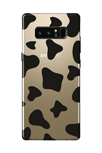 frondcase حافظة هاتف شفافة لهاتف سامسونج نوت 8 بنمط دالماي