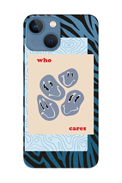 frondcase حافظة هاتف Iphone 13 Mini Zebra Zebra Who Cares الشفافة