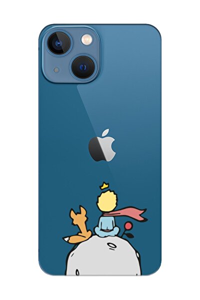 frondcase حافظة هاتف شفافة لهاتف آيفون 13 ميني ليتل برينس