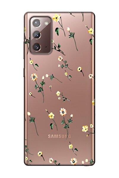 frondcase حافظة هاتف سامسونج نوت 20 شفافة على شكل زهرة