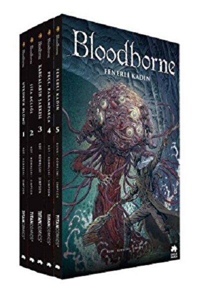 Eksik Parça Yayınları Bloodborne (5 Kitap Set)