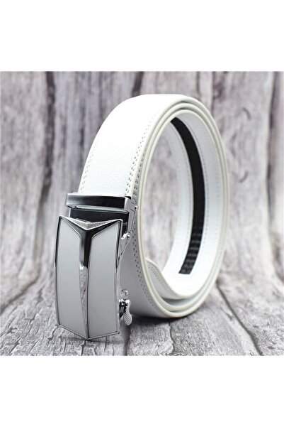AKSESUARIM Curea bărbătească cu cataramă din oțel din piele naturală cu catar...