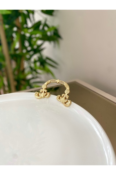 Sillage Home Luxury Presentation Plate with Handle 26 cm, White Presentation Plate