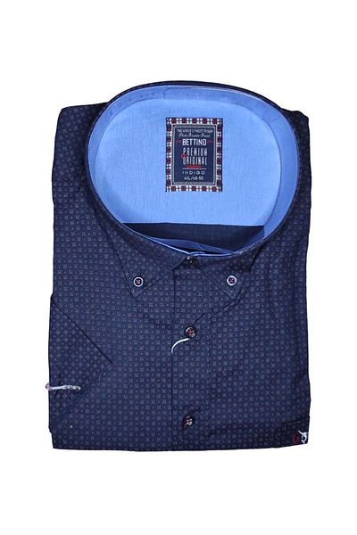 marufshop Ανδρικό κοντομάνικο πουκάμισο Lycra κατάλληλο για μεγάλο μέγεθος 130 κιλών
