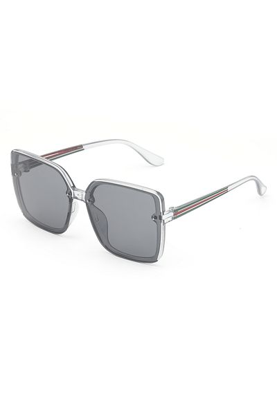 ModaLand UV400 Vintage Large Square Women's Sunglasses