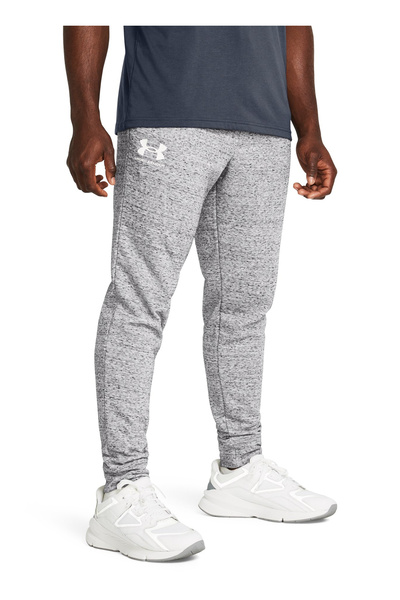 Under Armour 1380843-011 UA Rival Terry Jogger Gri Erkek Slim Fit Eşofman Altı
