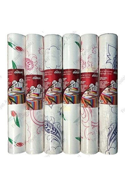 Ambalaj Evi Kullan At Kağıt Masa Örtüsü 24 Metre 16 Adet