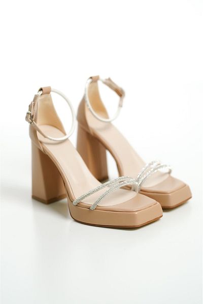 Buem Sandale cu toc pentru femei SHT003Y02C