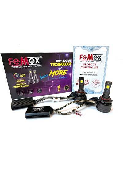 FEMEX Super More Csp Superıor Etı Chipset Hb4 9006 Radyatör Soğutmalı Extra P...