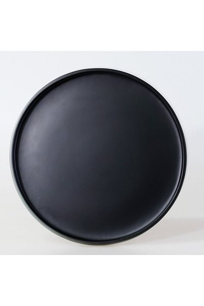 Selim Victoria Round Tray Black