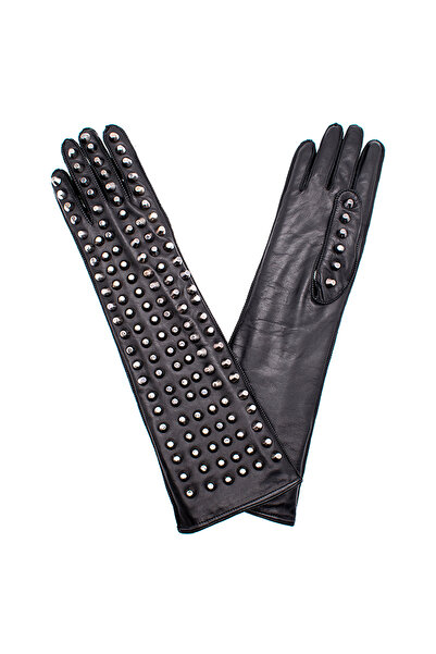 Altezzoso Gladiatore Uzun Troklu Kadın Deri Eldiven