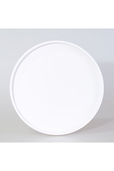 Selim Victoria Round Tray White