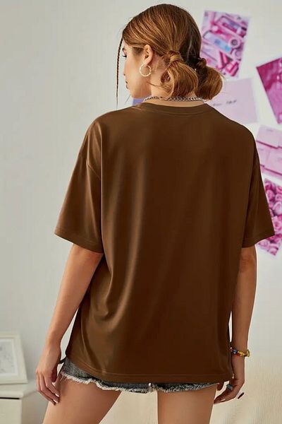 MODAGEN Μπλουζάκι Unisex Teddy Bear με στάμπα Oversize