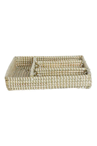 KANCAEV Tray/spoon holder, wicker, 36*26cm.