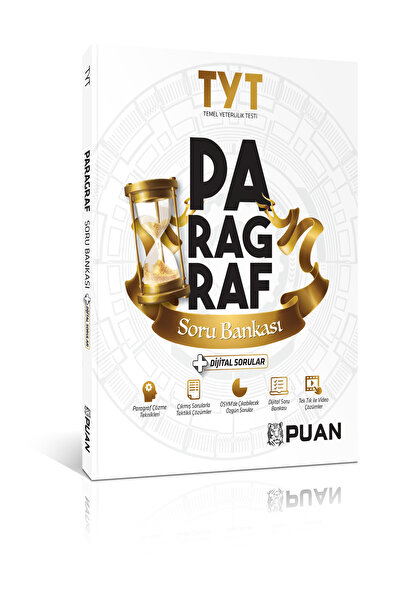 Puan Yayınları Puan Tyt Paragraf Soru Bankası 2023 Model Paragraf Kampı Hediyeli Dijital Sorular