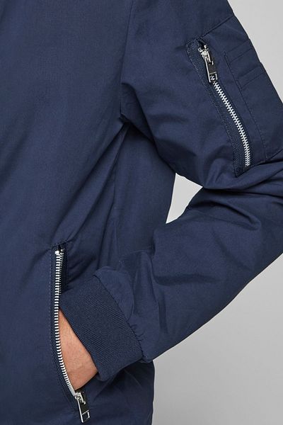 Jack & Jones Men's Zippered Bomber Jacket -12165203 - BS