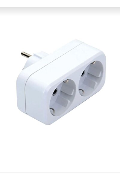 Depa 2'li Topraklı Golyat Fiş Priz - Priz Çoğaltıcı