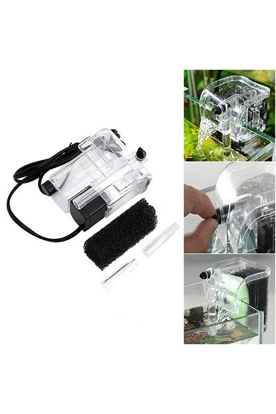 valkyrie 250l Silent 3w Hanging Waterfall Aquarium Filter Head Motor Internal Filter