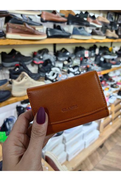 MELAMS Γνήσιο δέρμα Unisex Fan Card Holder Χειροποίητο