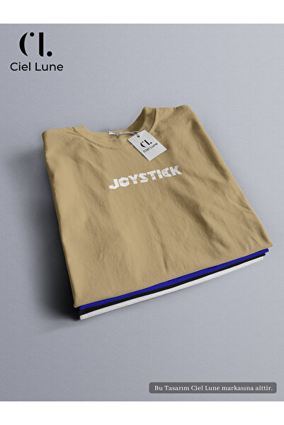 NEVERMIND Unisex Joystick Special Design - Υπερμεγέθη μπλουζάκι