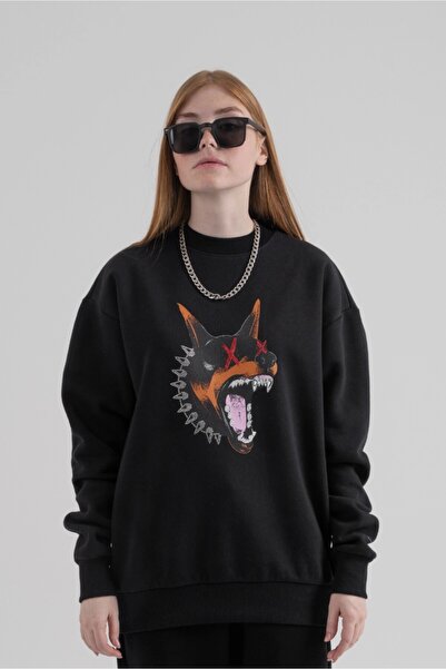 DOBERMAN CREWNECK OVERSIZE