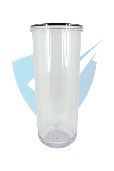 PLUSKIT Daire Girişi Arıtma Cihazları Için Yedek Kap - Housing Cup Şeffaf