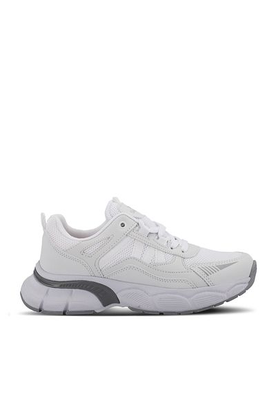 Slazenger ZELLA White/Silver Women's Sneaker Shoes