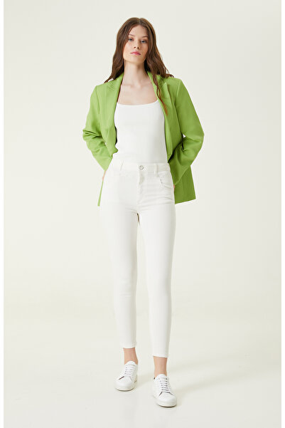 Network Ekru Denim Pantolon