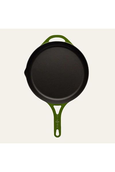 Sürel Potart 28 Cm Round Plain Cast Pan Bright Green