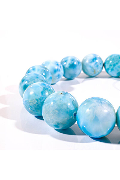 Padore Accessory لؤلؤة السماء: سوار لاريمار نسائي من الحجر الطبيعي