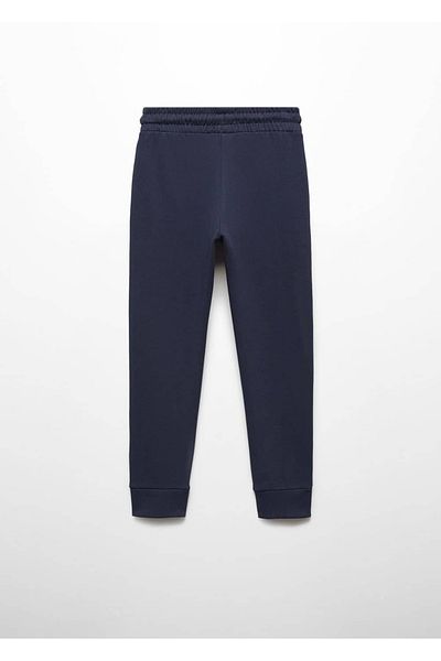 MANGO Kids Βαμβακερό παντελόνι Jogger