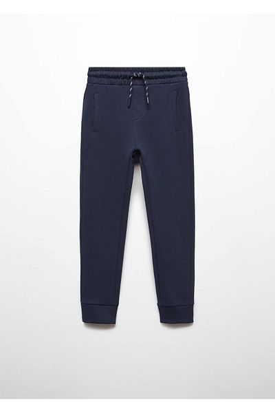 MANGO Kids Βαμβακερό παντελόνι Jogger