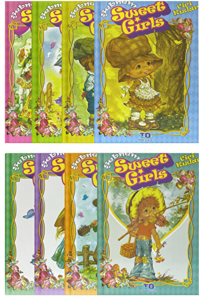Tandem Yayınları مجموعة أنشطة الأطفال ŞEBNEM CICIC GIRLS SERIES 8-PACK