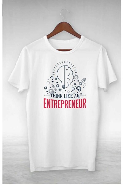 PERISENSE Tricou oversize imprimat unisex femei bărbați antreprenor