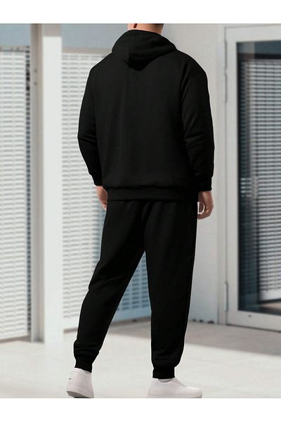 DAXİS Sportwear Company Unisex Σετ μπλούζα με κουκούλα και φούτερ Jogger