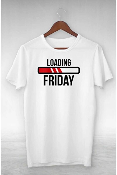 PERISENSE Unisex Γυναικείο Ανδρικό Loading Μπλουζάκι με στάμπα φράουλας Oversize